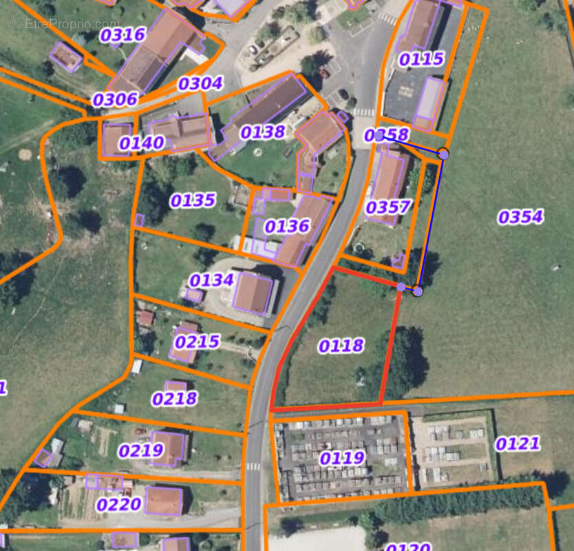 Terrain à SAINT-JACQUES-D&#039;AMBUR