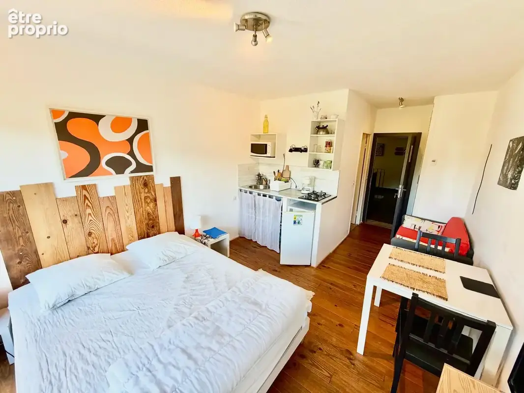 Studio 19m2 avec balcon, extérieur, parking et prestations - photo 4