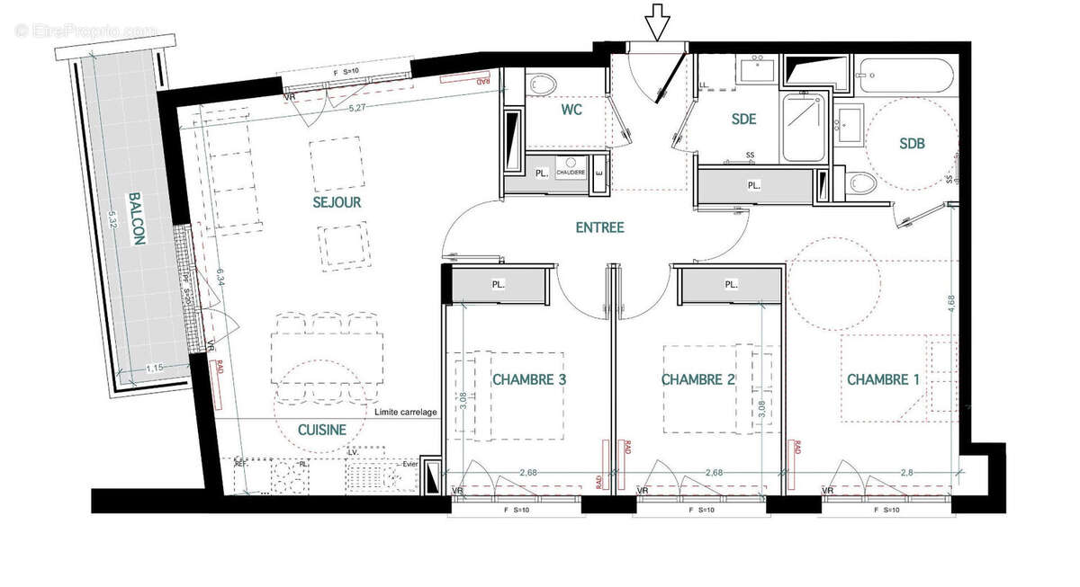Appartement à FONTENAY-SOUS-BOIS