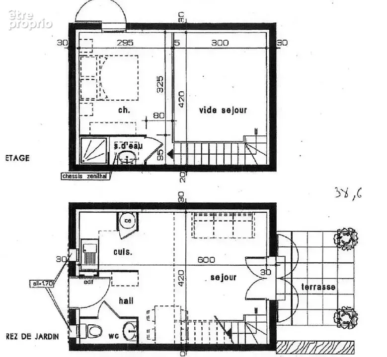 #appartement #t2 #terasse #gers #meublé #barbotanlesthermes