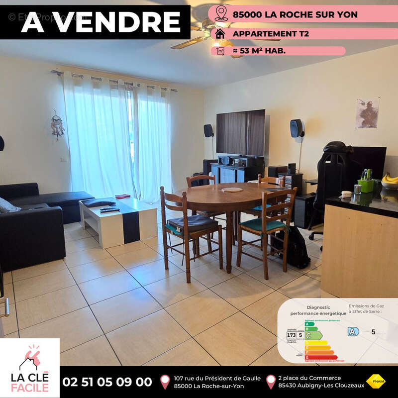 Appartement à LA ROCHE-SUR-YON