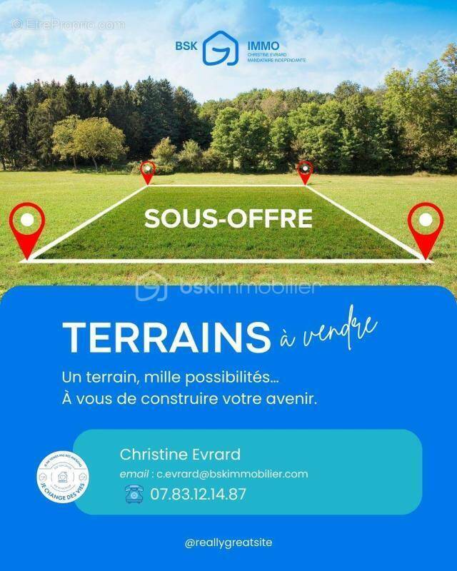 Terrain à PEYRIGNAC