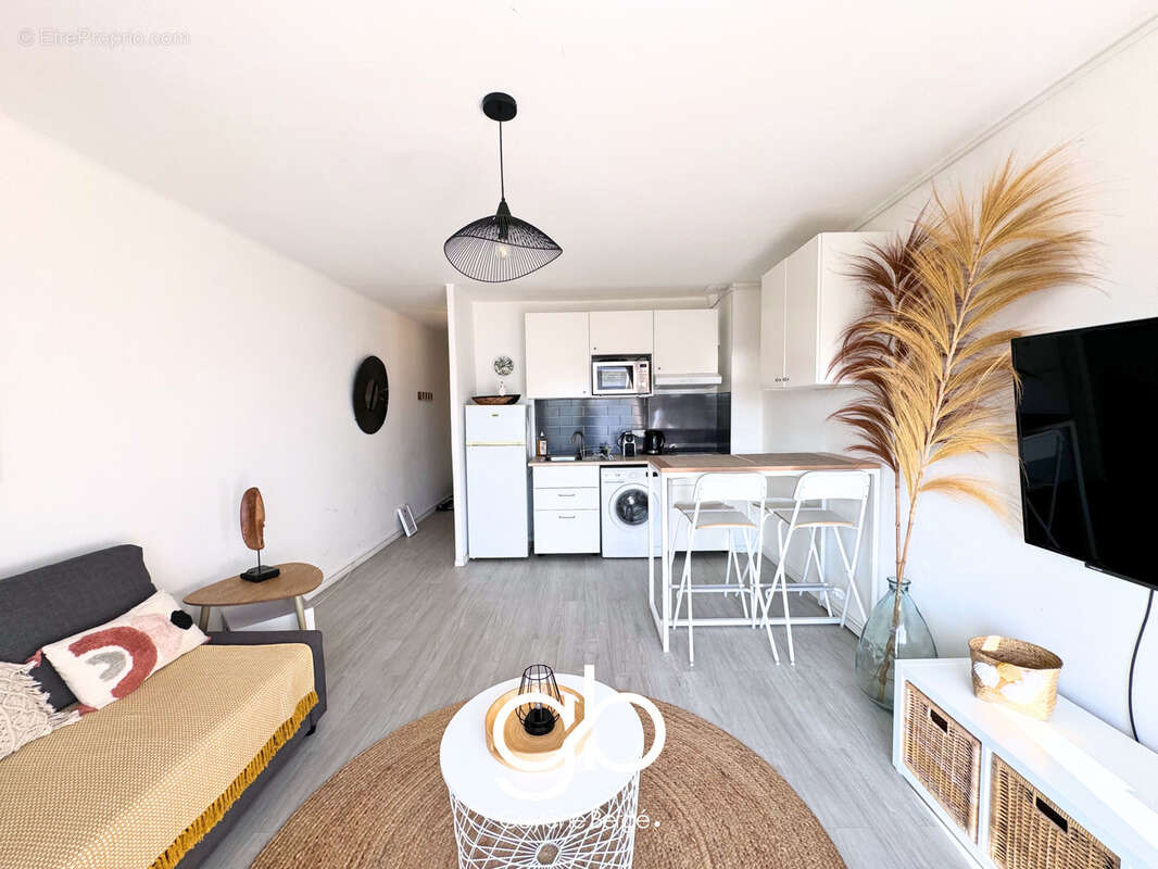 Studio cabine 27,7m2   terrasse et vue mer   palavas-les-flots   dernier étage - photo 5
