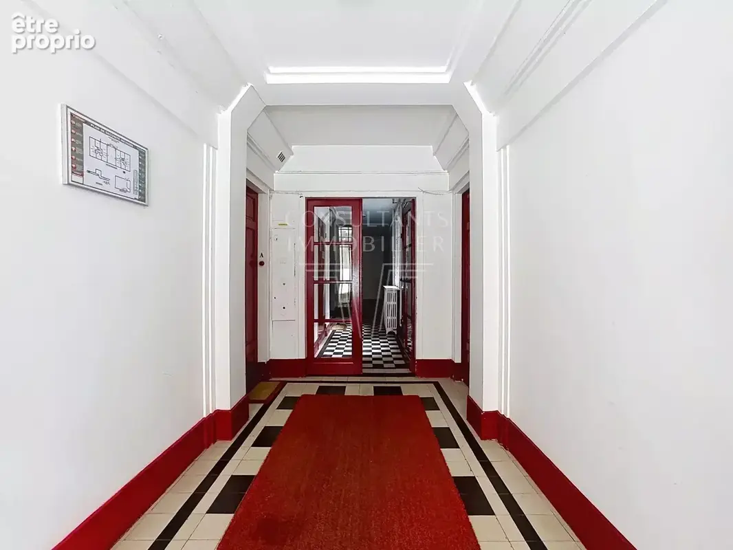 Paris xvi - auteuil - studio traversant - photo 7