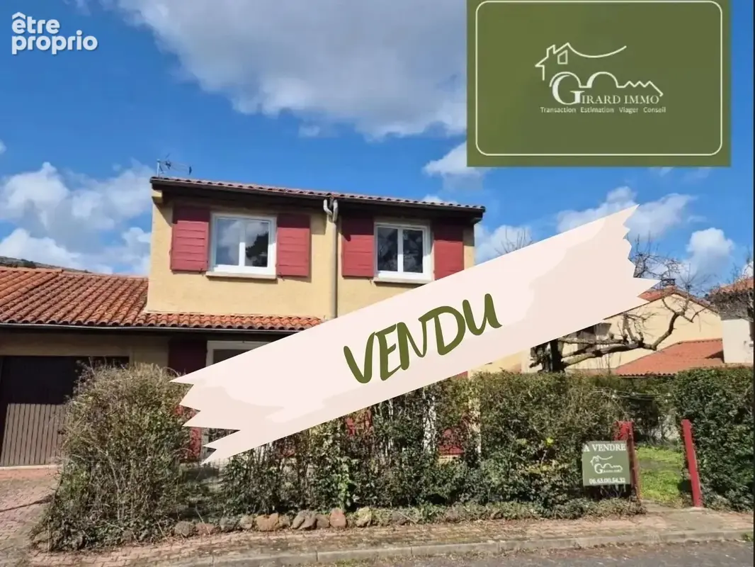 Vals près Le Puy, maison F4 sur 2 niveaux - photo 1