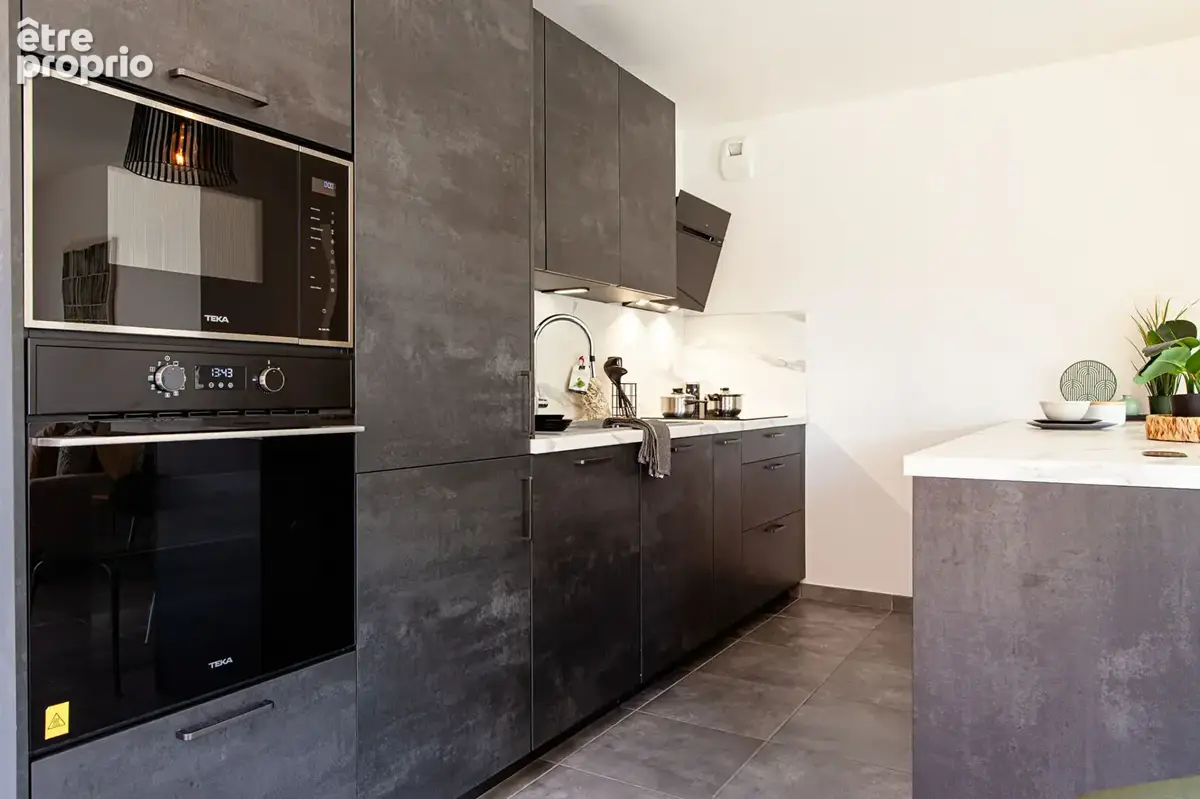 T3 récent 65,79 m² + balcon + garage - Irigny - photo 7
