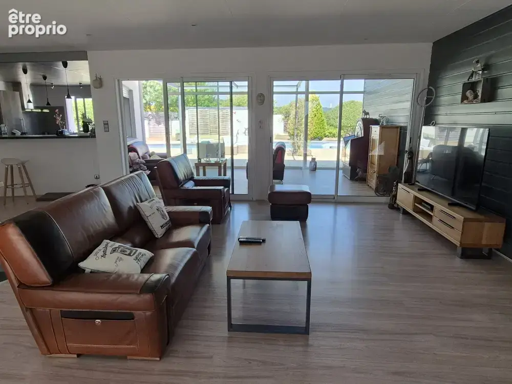 A Vendre, Entre Auch et Mirande, Villa contemporaine de plain-pied avec piscine - photo 6