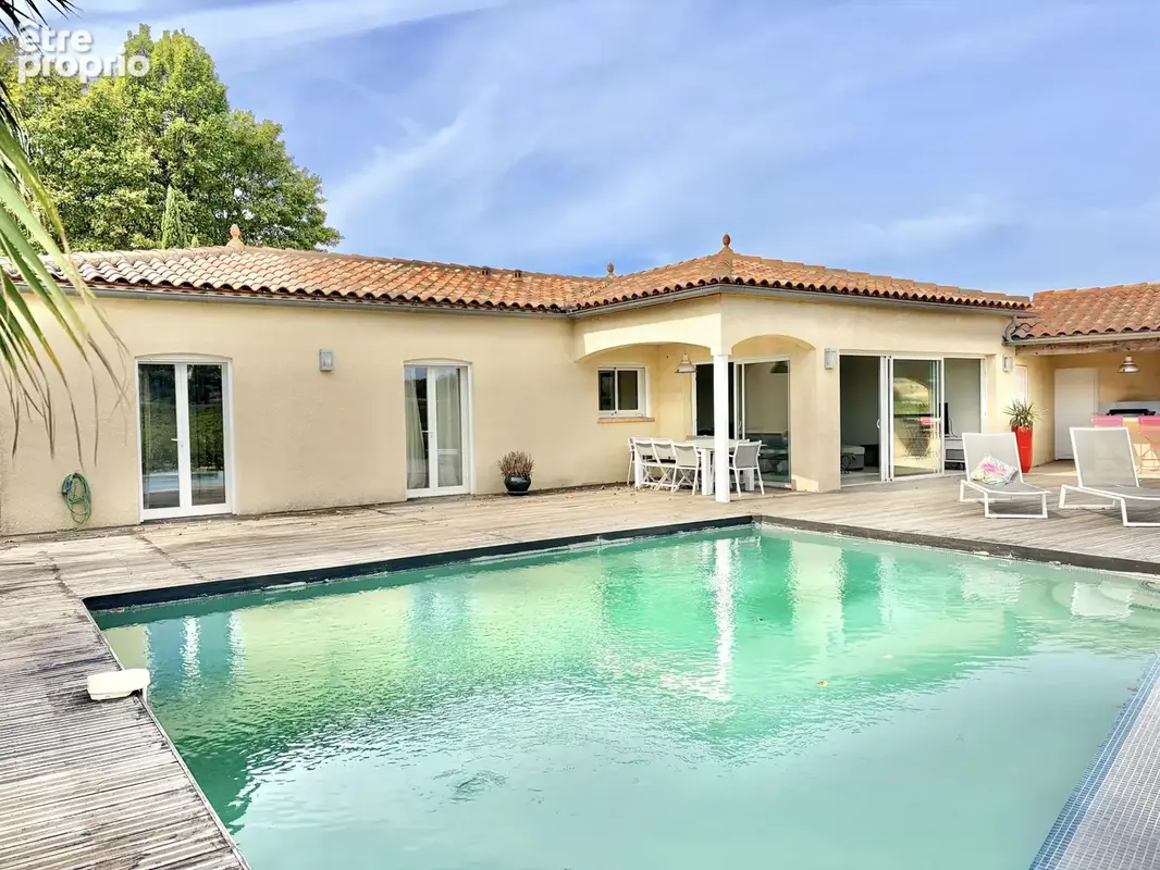 Une Villa Contemporaine De Plain-Pied Au Cœur Du Minervois - photo 1