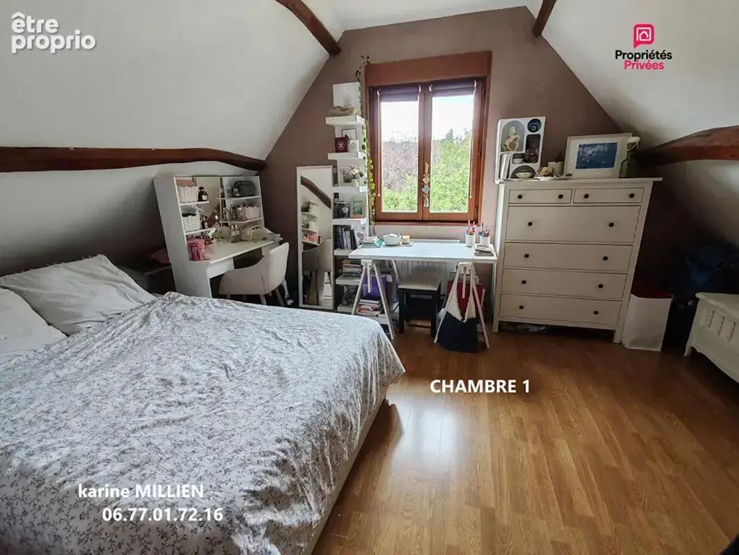 SAINT GERMAIN SUR AVRE Maison individuelle avec studio aménagé - 1 étage - 4 chambres - Petites dépendances pour stockage - Terr - photo 7