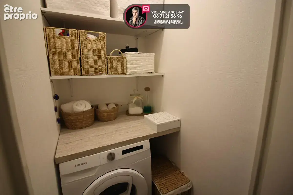 Appartement T2 rénové avec balcon et vue montagne  ! - photo 11