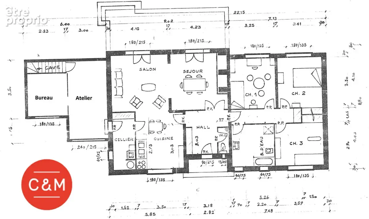 PONT-SAINT-MARTIN - Plain-pied 5 pièces 116 m² - photo 15