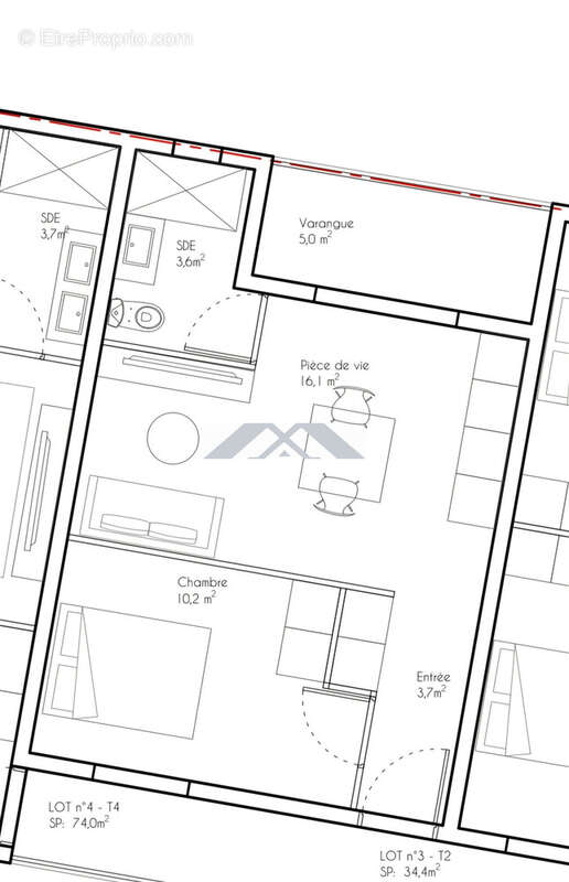 Appartement à SAINTE-SUZANNE