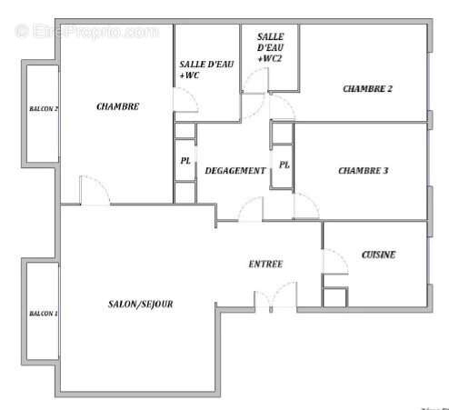 Appartement à SAINT-CLOUD