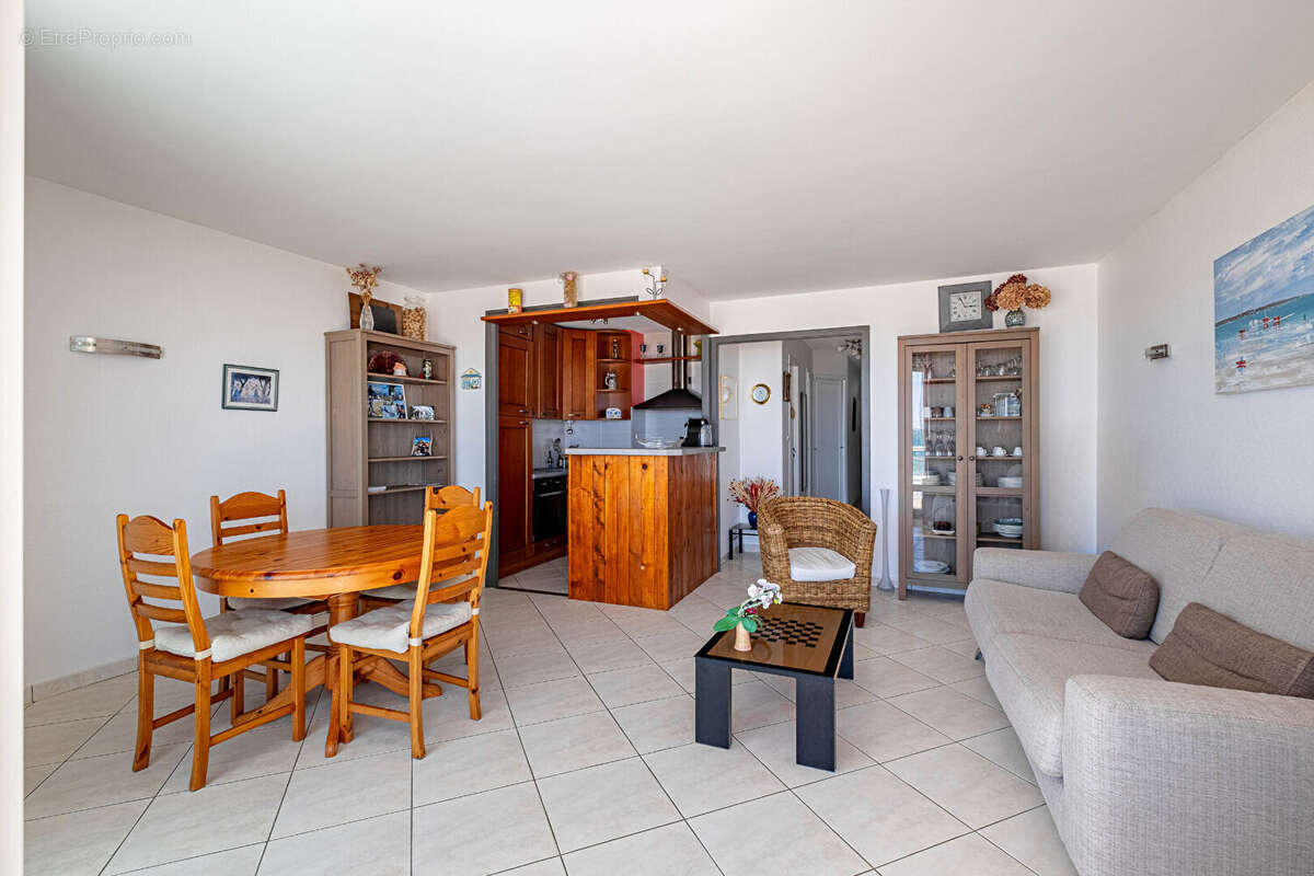 Pornichet face mer - appartement t2 bis - vue  sur l'océan - photo 5