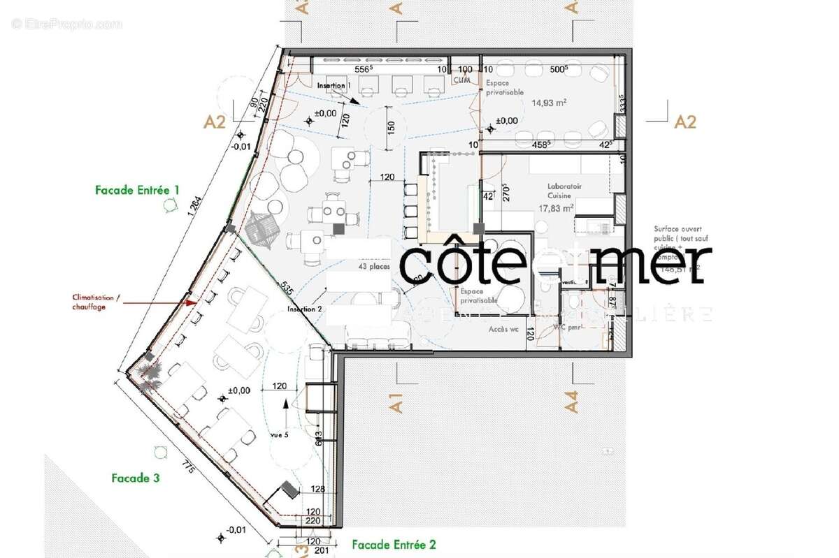 Commerce 162 m² à Pornichet  - photo 4