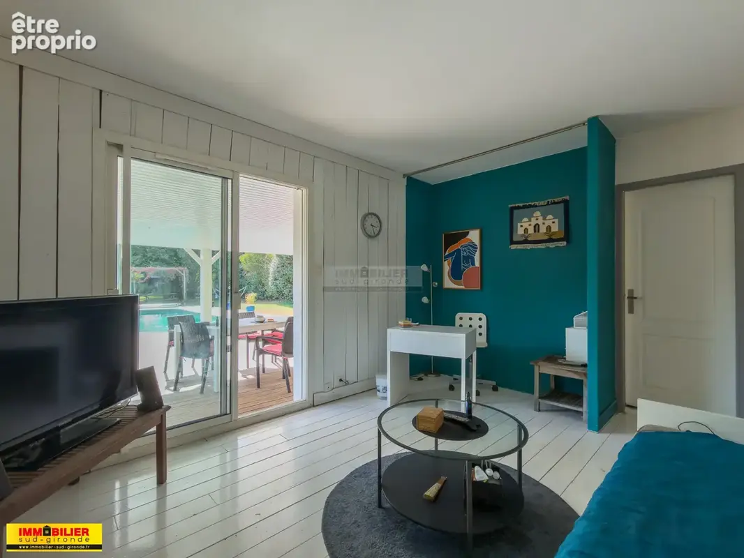 Maison de plain-pied avec piscine chauffée, au calme sur 2 500 m2 face aux bois - photo 29