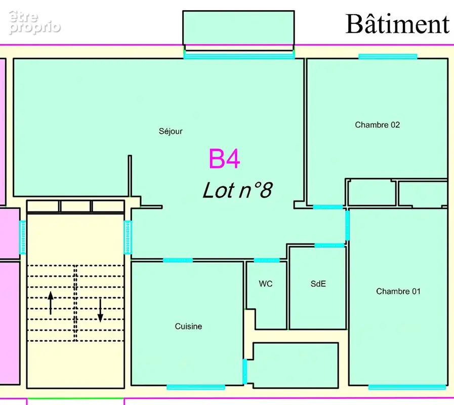 Appartement à BAIN-DE-BRETAGNE