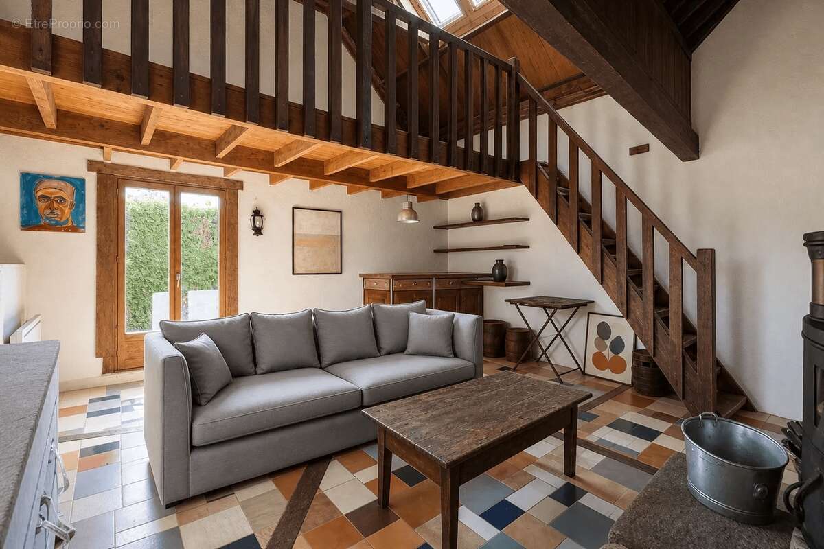 Maison familiale en pierres de caractère – 205 m² – 4 chambres – Jardin de 1 000 m² – Bréhan - photo 13