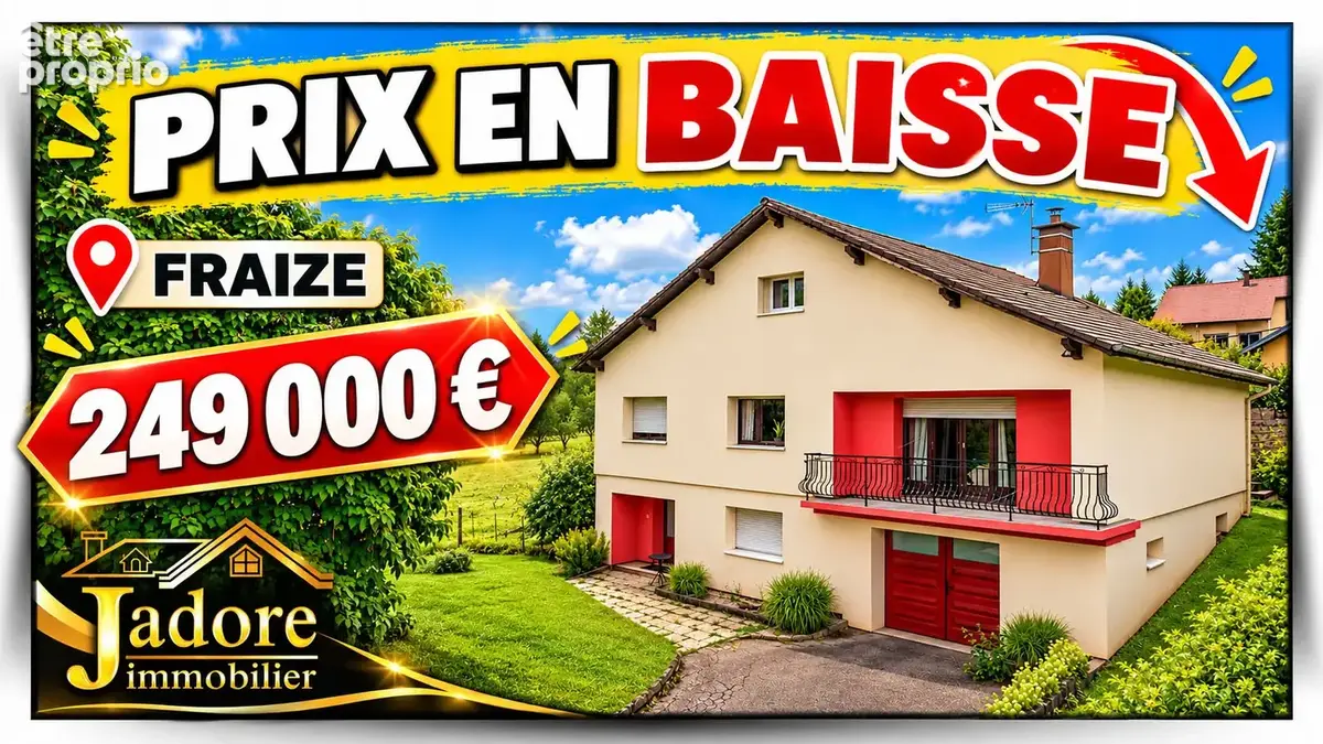 Photo Maison à Fraize au prix de 249 000€