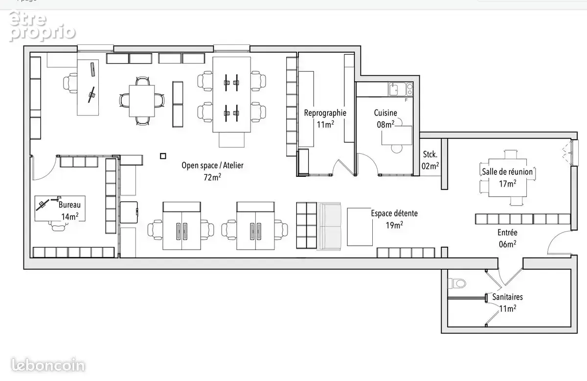 Bureaux de type loft - photo 6