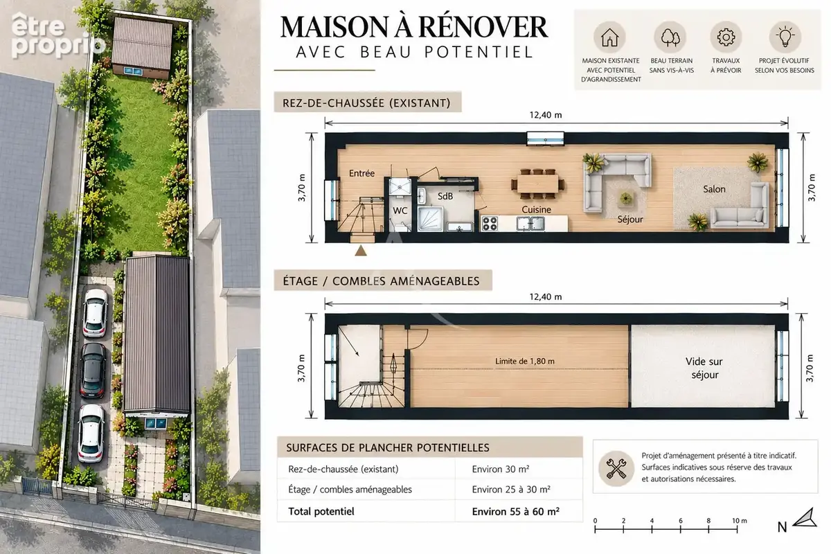 Terrain Saint Ouen L Aumone 230 m2 - photo 4
