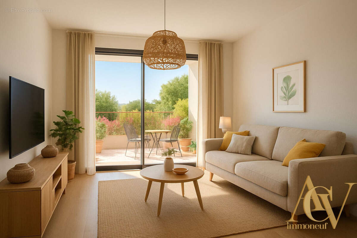2 pièces de charme dans résidence avec piscine 3 - Appartement à COGOLIN