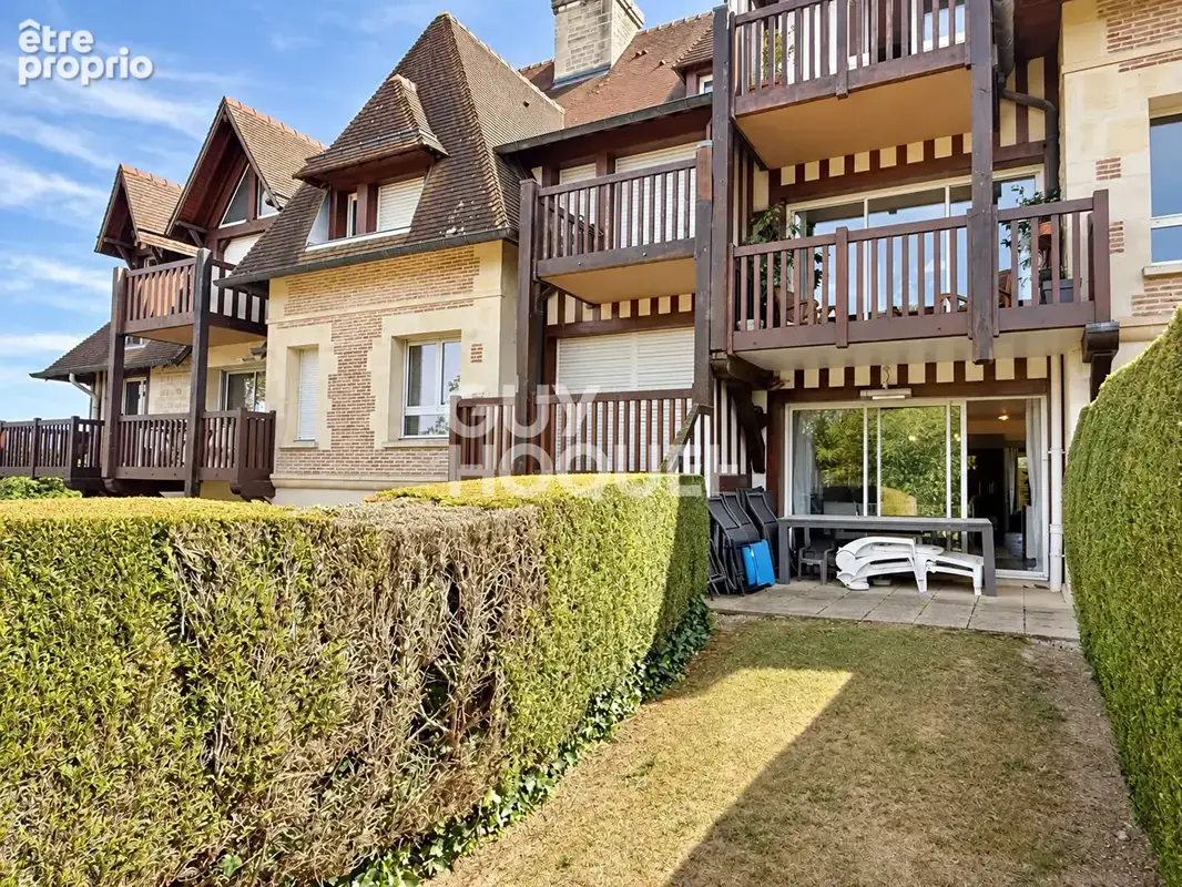 Deauville ? un duplex au vert, avec jardins et terrasses - photo 2