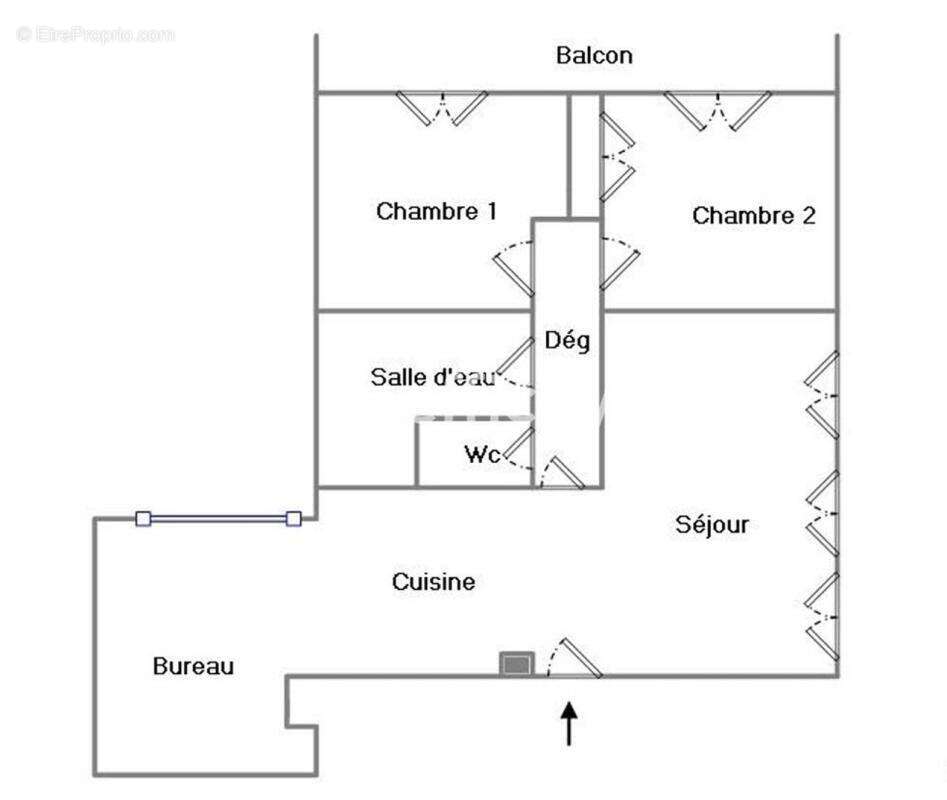 Appartement ancien - photo 9
