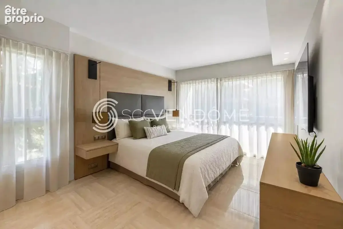 Cannes montfleury duplex 152m² renove 3 chambres toit terrasse 130m² - photo 12