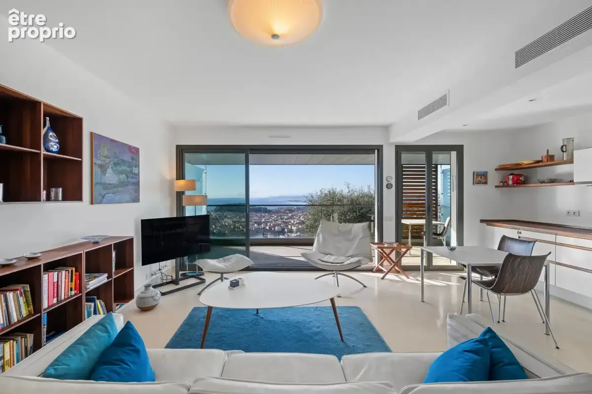 Nice - mont boron - 3 pieces - vue de mer - photo 4