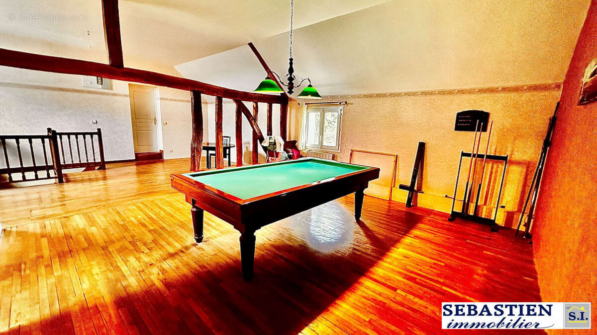 Salle de billard - Maison à BOUILLY