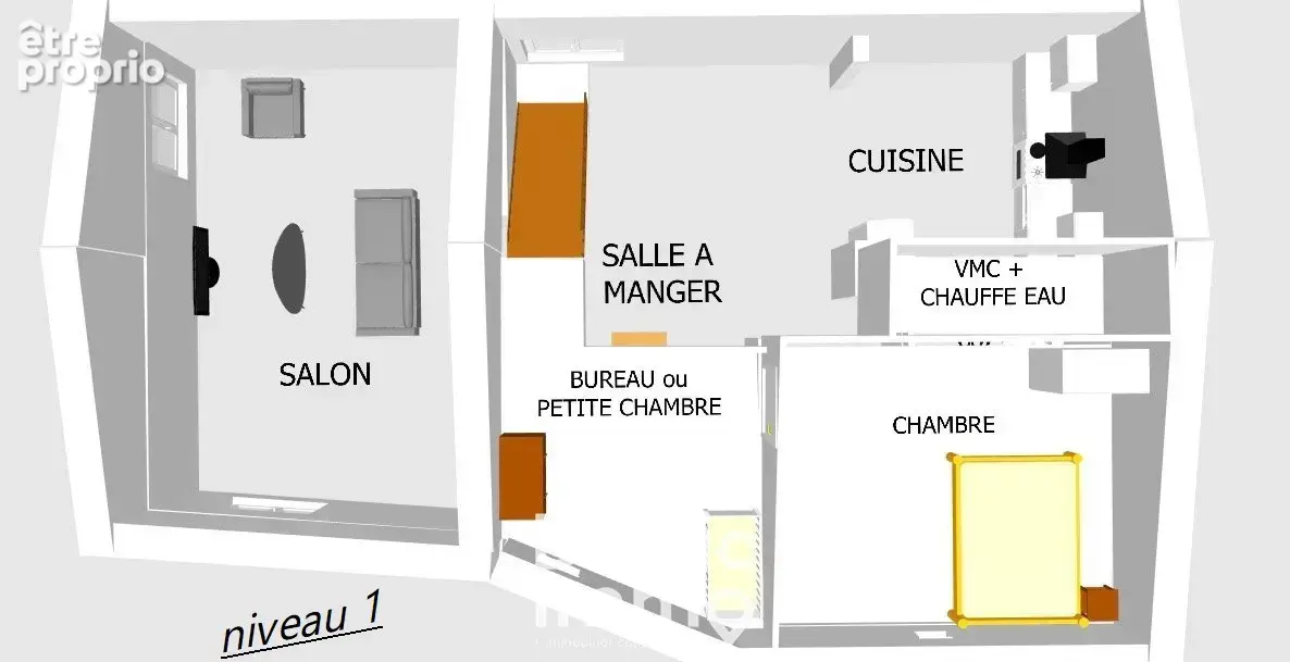 Maison en pierre 83 m² ECHALLAT 16170 URGENT - photo 2