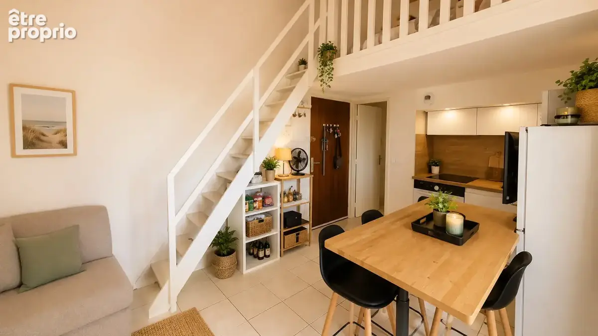 Achat - saint cyprien plage -  appartement 2 pieces mezzanine renove - photo 3