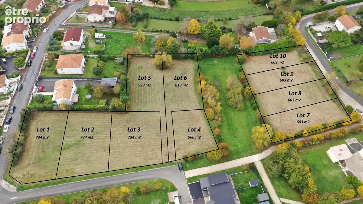 Terrain 603 m² à vendre à Saintes (17100) - photo 5