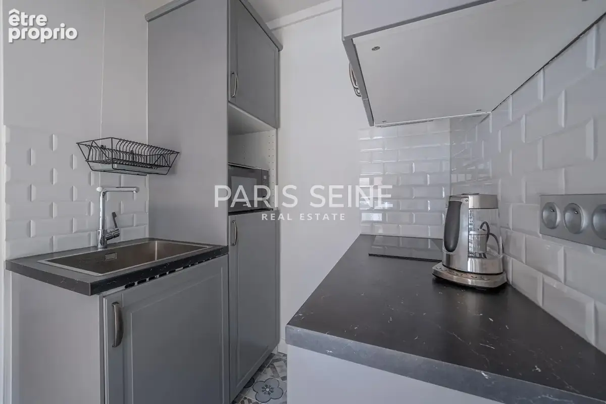 Paris seine - studio - standing  - rénové - photo 6