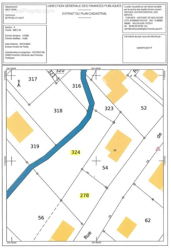 Terrain à SEPPOIS-LE-HAUT
