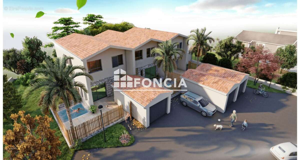 Villa t4 contemporaine avec jardin, patio et garage - langlade - photo 2