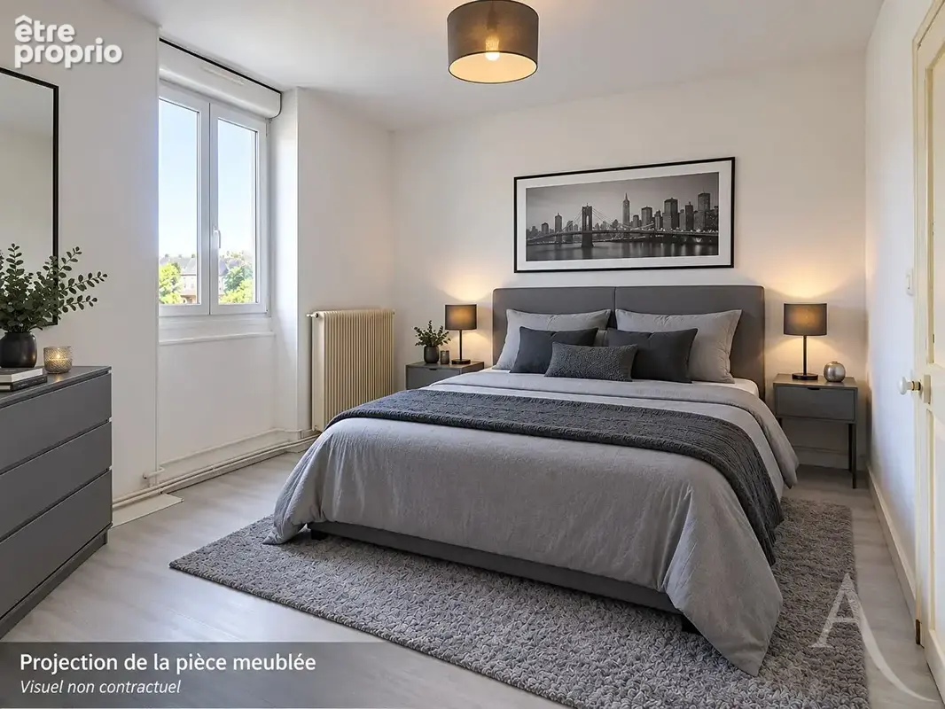Appartement Saint Max 2 pièce(s) 36 m2 - photo 4