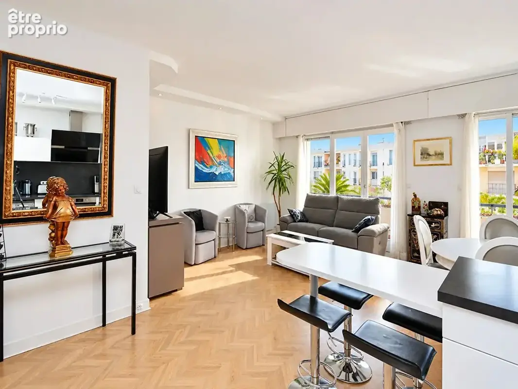 Bas de chatou - 7 mn rer - appartement 2 chambres - 68 m² - cave et parking - photo 8
