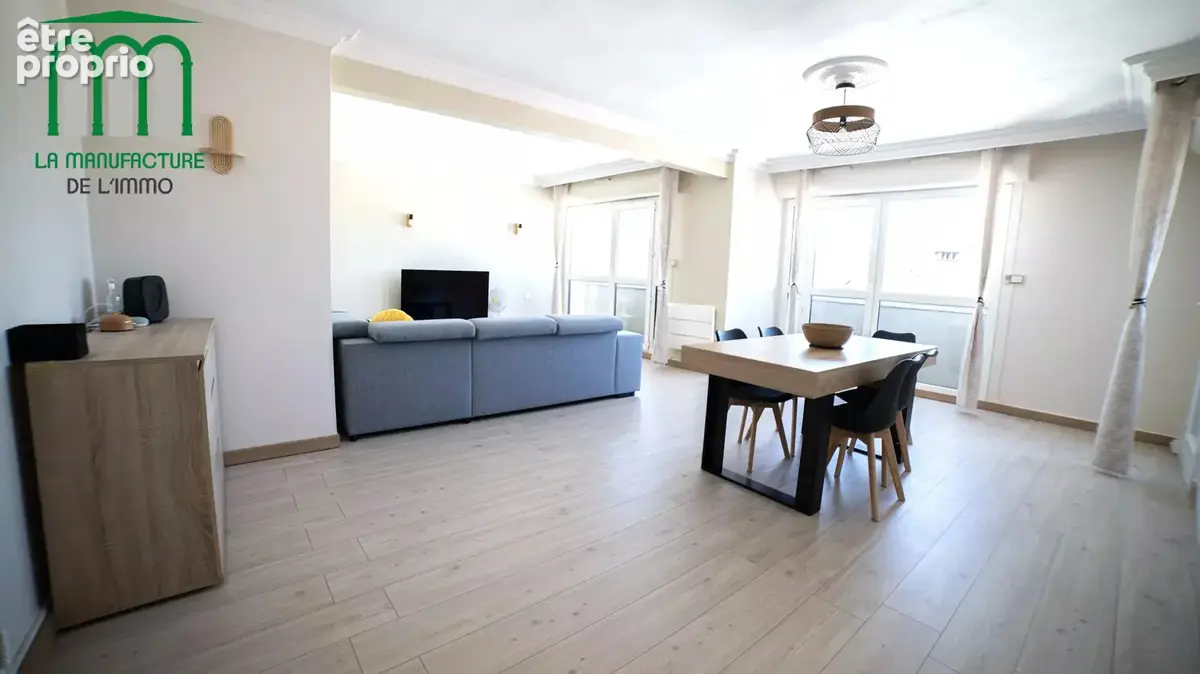 Appartement F4 de 87 m² - balcon - dernier étage - cave et garage / Monthieu prox. steel - photo 3