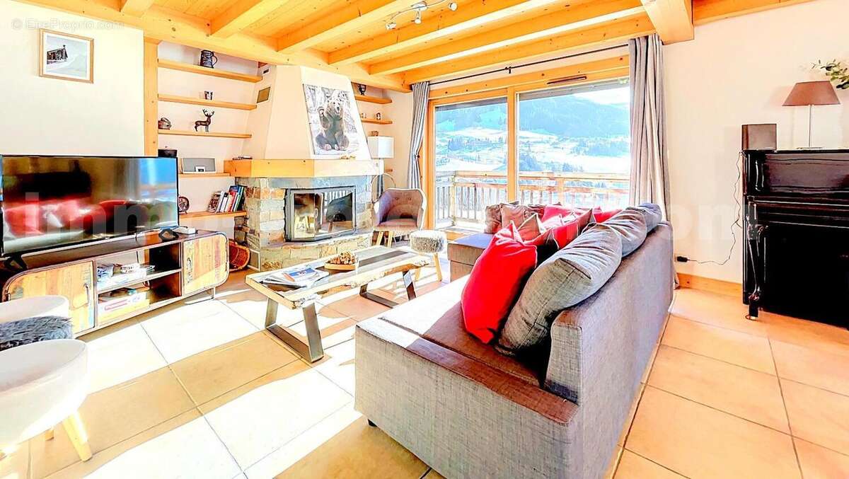 salon modif - Maison à MEGEVE