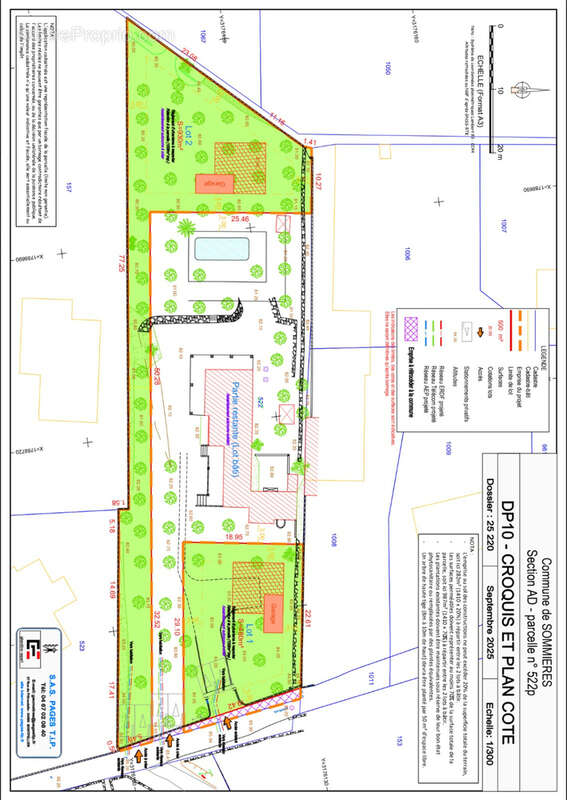 Terrain à SOMMIERES