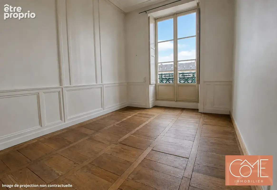 Rennes centre historique, quai chateaubriand, appartement t4 - 86 m², lumineux, charme de l'ancien - cave. 35000 rennes - centre - photo 6