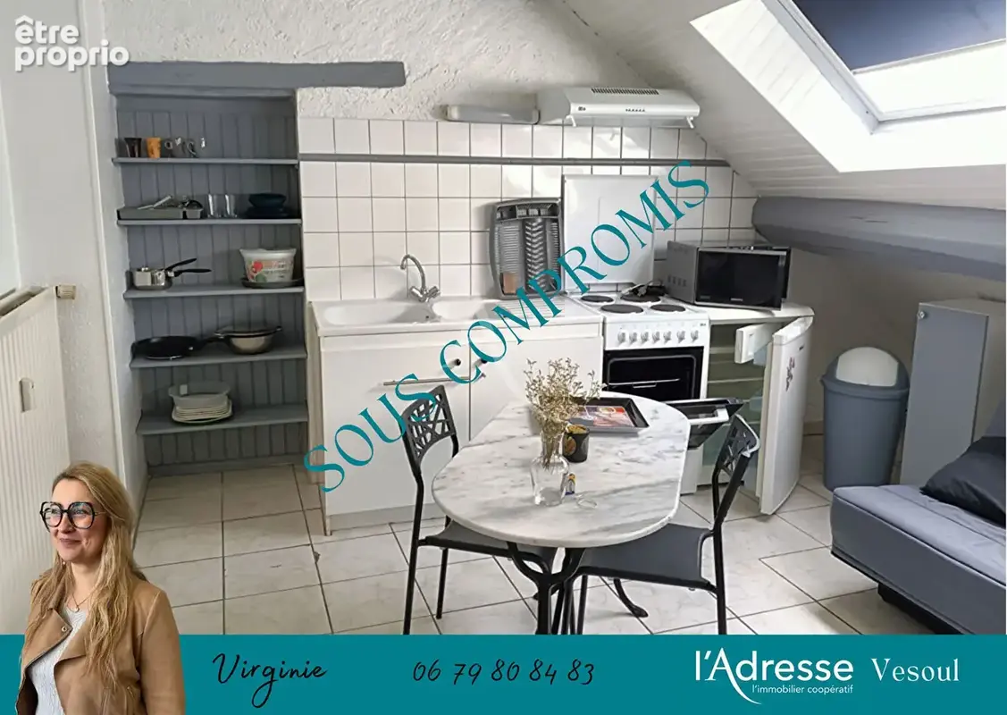 Appartement Studio 16.83 m2 loi carrez - photo 2