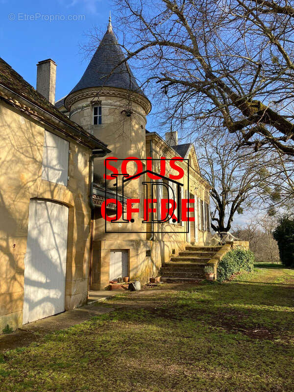 Façade avant - Maison à PRIGONRIEUX