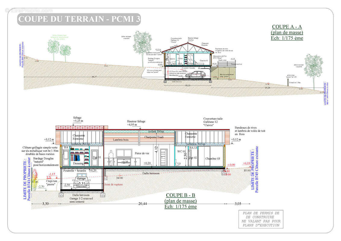 Terrain à SAINT-AIGULIN