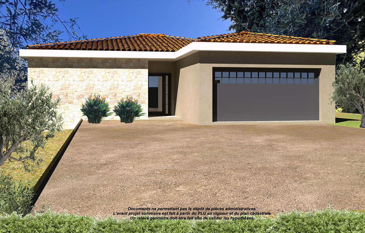 Terrain à GATTIERES