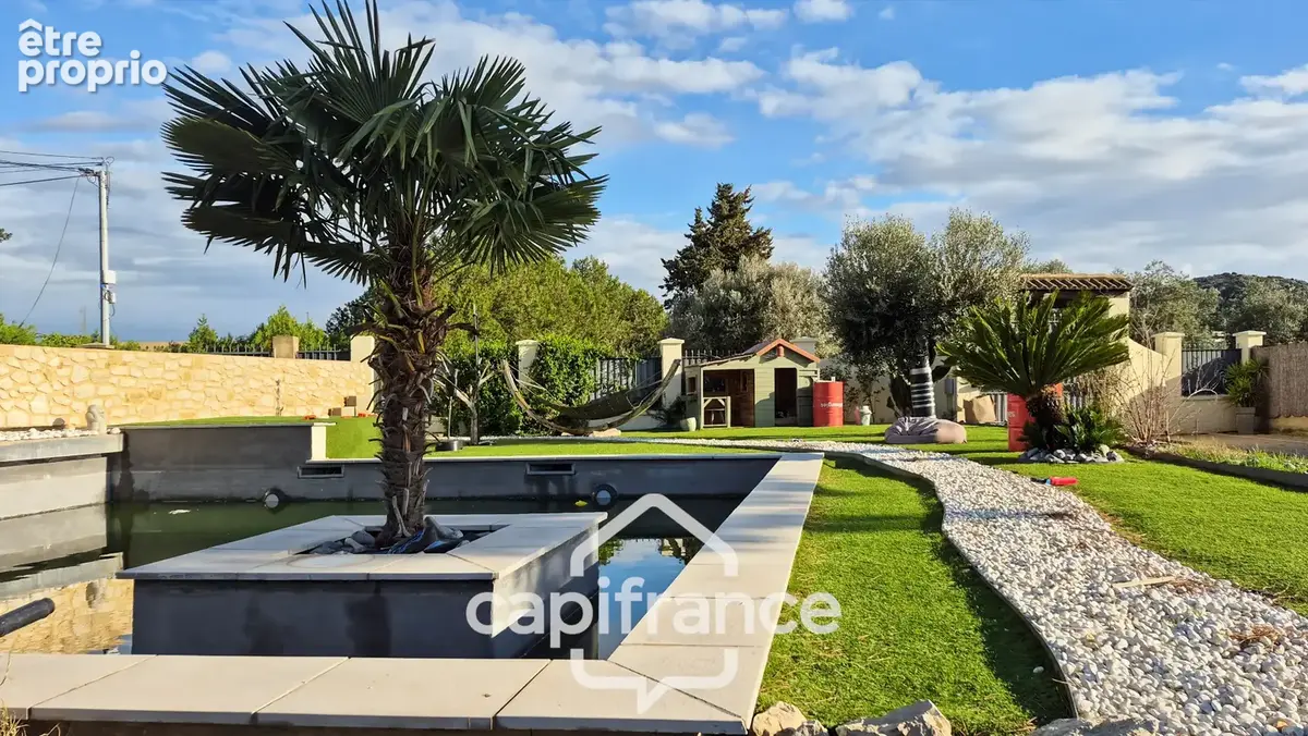 Propriete à vendre 12 pièces ROQUEMAURE 310m²-piscine-spa-sans vis-à-vis- terrain 1225m² - photo 3