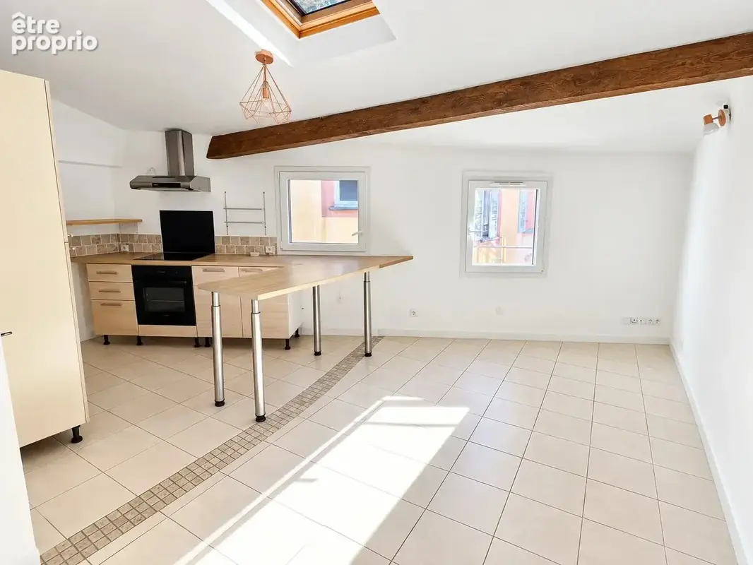 Joli 2p de 34.30m² en dernier étage - photo 1