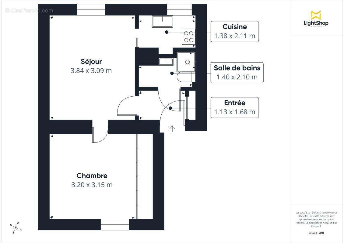 Appartement 2 pièces de 32 m² - Lumineux - avec cave – Avenue Anatole France, Vitry-sur-Seine - photo 13
